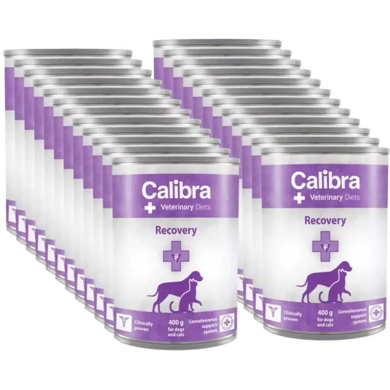 Cenově Výhodný Calibra Veterinary Diets Recovery Dog/Cat 24x400g