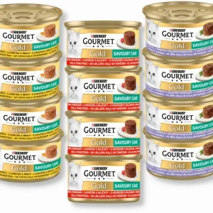 Purina Gourmet Goldkousky- směs příchutí 24x85g Tovární Cena