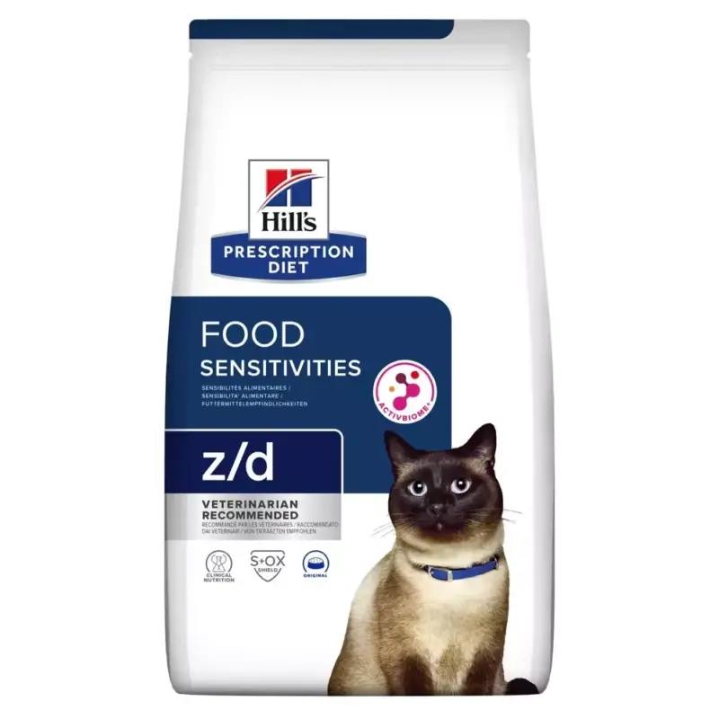 Hill's Prescription Diet Z/D Alergie a péče o kůži 1,5 kg Nejlepší Cena