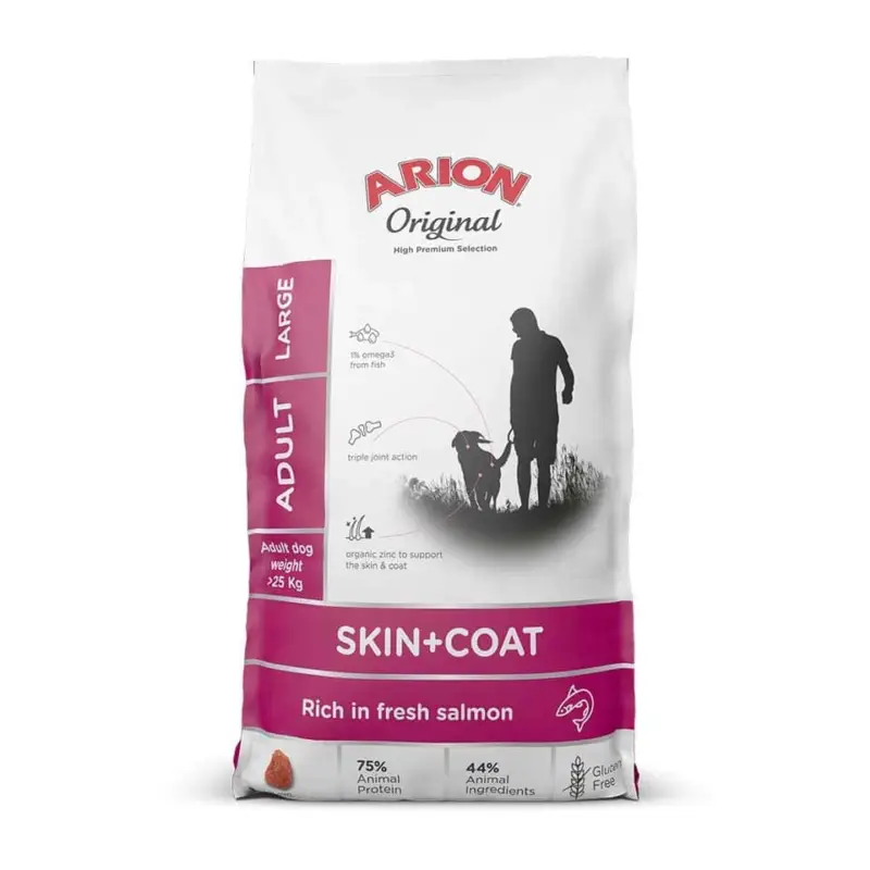 Hit Sezóny ARION Original Skin & Coat Adult Salmon and Rice Large Breed 12 kg