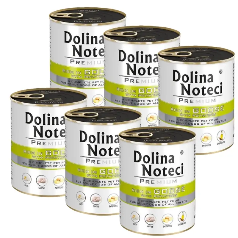 Dokud Zásoby Vydrží DOLINA NOTECI Premium Bohatá na husu a brambory 6x800g