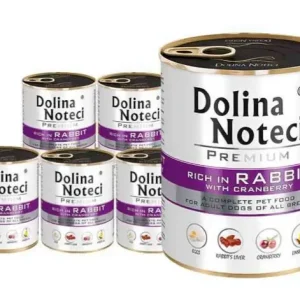 Dolina Noteci Premium Králík s brusinkami 24x800g Akční Cena