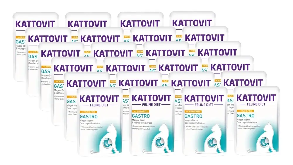 Kattovit Gastro kuře 24x85g sáček Zlevněný