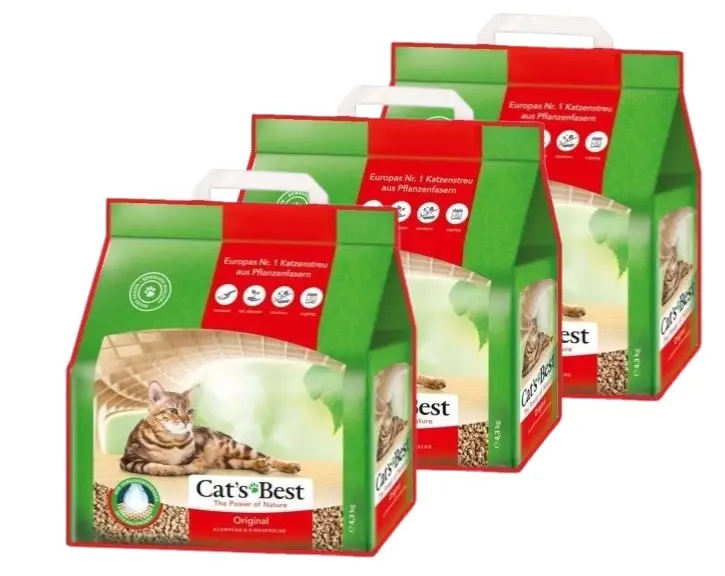 Cat's Best Original 3x (10l / 4,3kg) Aktuální
