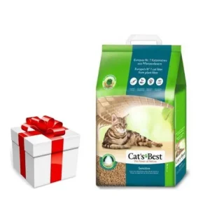 JRS Cats Best Sensitive 20l / 7,2kg + Překvapení pro kočku Víkendová Akce
