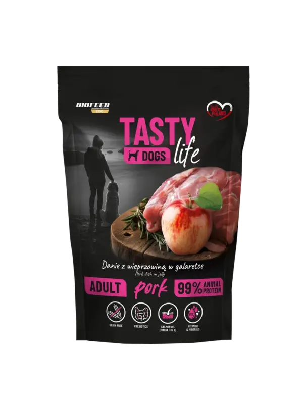 Tasty Dogs Life vepřové želé 500g Koupit Online
