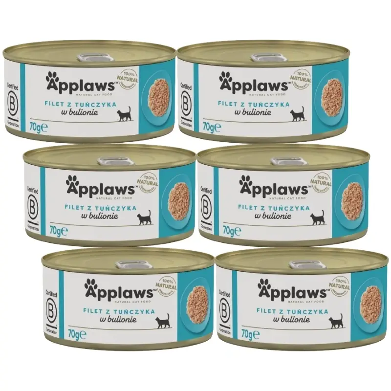 Applaws Cat Tuna 6x70 g Časově Omezené