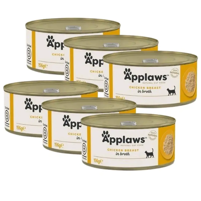 Applaws Cat kuře se sýrem 6x156g Nová Kolekce