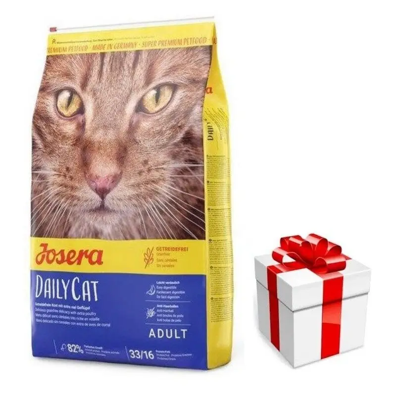 Pouze Dnes Josera Daily Cat 10kg + překvapení pro kočku ZDARMA