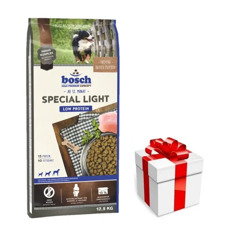 Levný BOSCH Special Light 12,5kg + překvapení pro psa ZDARMA