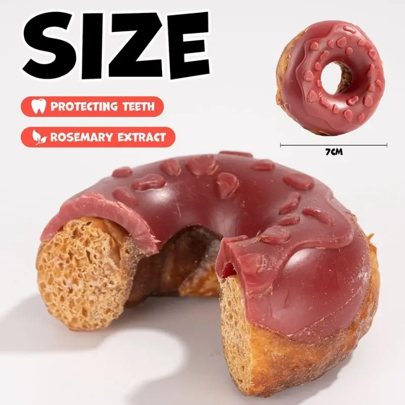 WILD FARM kolagenový donut s kachnou a jahodami, 7 cm, 50 g, pamlsek pro psy Tovární Cena
