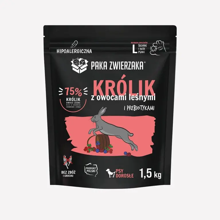 Zlevněný Balíček pro mazlíčky – Seventh Heaven – Králík s lesním ovocem 1,5 kg