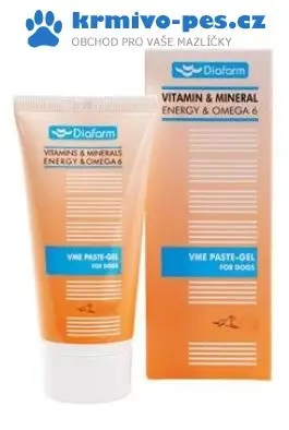 Časově Omezené Vitamin/mineral Energy pasta+Omega 6+Taurin pes 100g