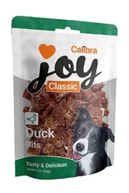 Calibra Joy Dog Classic Duck Bits 80g Akční Cena