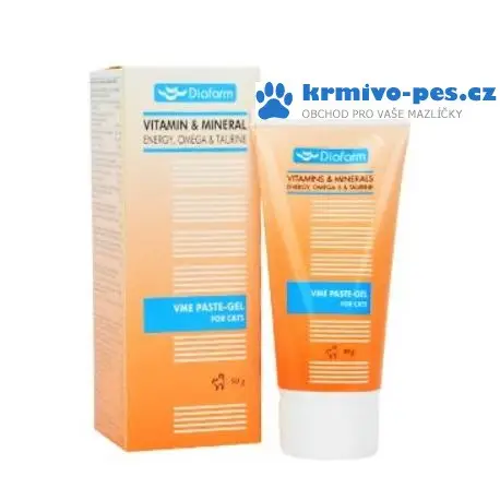 Cenová Bomba Vitamin/mineral Energy pasta+Omega 6+Taurin kočka 50g