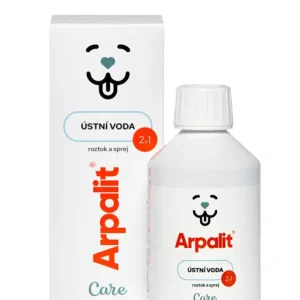 Omezená Nabídka Arpalit Care Ústní voda 2v1, roztok a sprej 250 ml