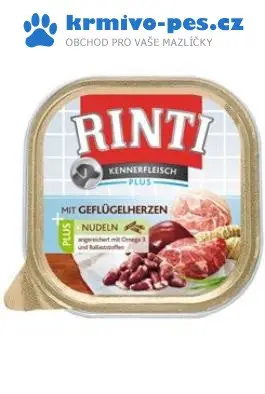 Rinti Dog vanička drůbeží srdíčka 300g Sezónní Sleva