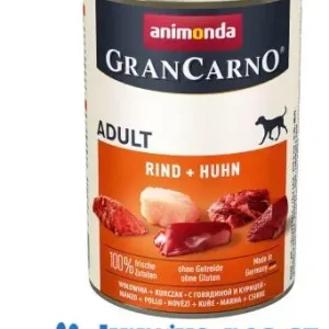 Poslední Šance Animonda GRANCARNO konz. ADULT hovězí/kuřecí pes 400g