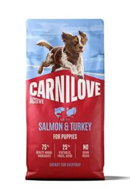Expresní Doručení Carnilove Dog Active Dry Salmon&Turkey Puppies 12kg