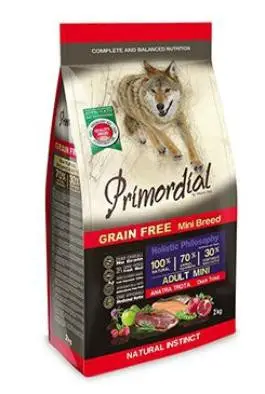 Primordial GF Dog Mini Adult Trout&Duck 6kg Nejlepší Volba