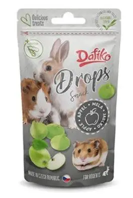 Dafiko drops pro hlodavce jablko 75g Autentický
