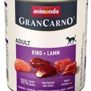 Rychlé Dodání Animonda GRANCARNO konz. ADULT hovězí/jehněčí pes 800g