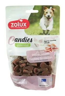 Rychlé Dodání Pochoutka pes CANDIES Minišunka kost vápník 150g Zolux