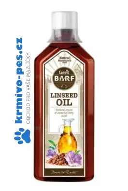 Ověřený Canvit BARF Linseed Oil 500ml
