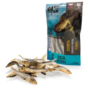 Vrácení Zdarma KIDDOG SUPER PREMIUM rybičky - mořské šproty 100 g