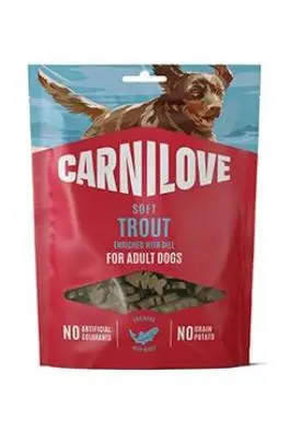 Carnilove Dog Soft Snack Trout+Dill 200g Omezená Nabídka