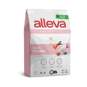 ALLEVA EQUILIBRIUM Cat Kitten Chicken 10kg Zlevněný