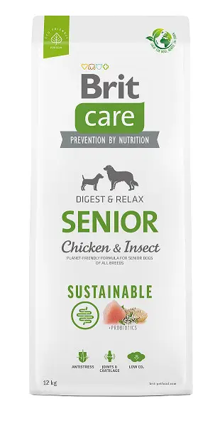 Horká Nabídka Brit Care Dog Sustainable Senior Chicken&Insect 3kg