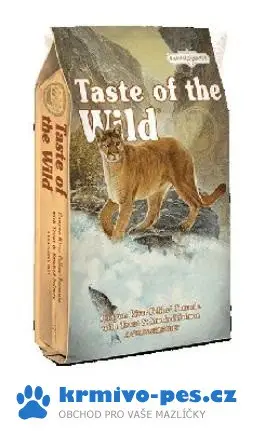 Ověřený Taste of the Wild kočka Canyon River Feline 6,6kg