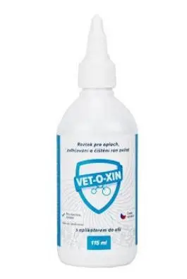 VetOxin 115ml s aplikátorem do uší Akční Cena