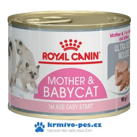 Originální Royal Canin Feline Babycat konzerva 195g