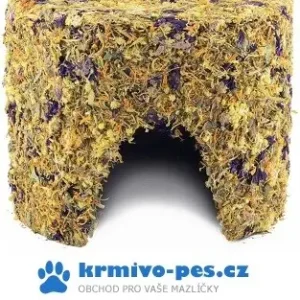 HamStake Bylinkový domek s květy-velký 22x18cm, díra 7,5cm Značkový