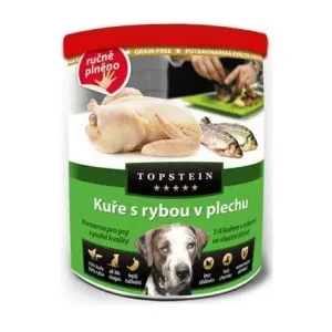 Topstein Kuře s rybou v plechu 800g Pouze Dnes