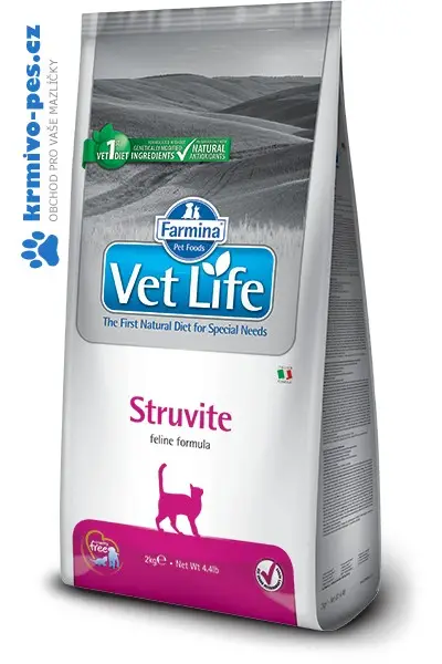 Horká Nabídka Vet Life Natural Feline Dry Struvite 10 kg