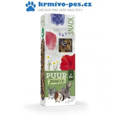PUUR pauze dr.savec - tyč., heřmánek&chrpa 110g Pouze Dnes