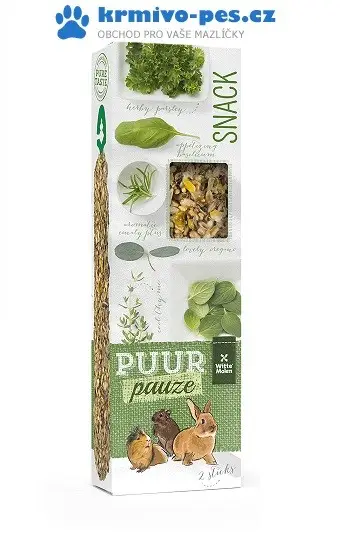 PUUR pauze dr.savec - tyč., bylinky 180g Super Cena