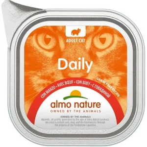 Almo Nature Daily Menu cat vanička hovězí 100g Oblíbený