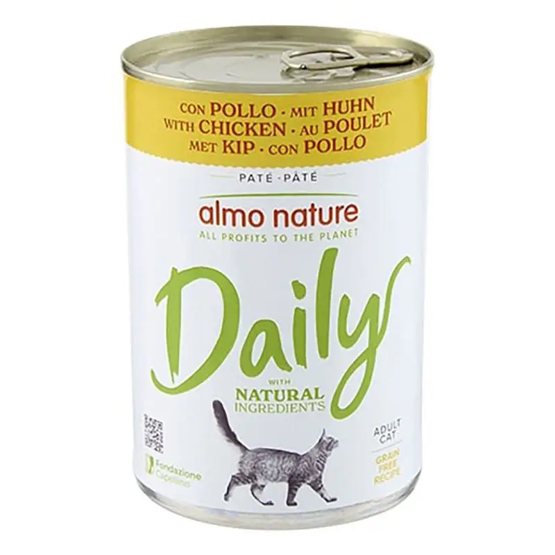 Almo Nature Daily Menu cat konzerva kuře 400g Rychlé Dodání