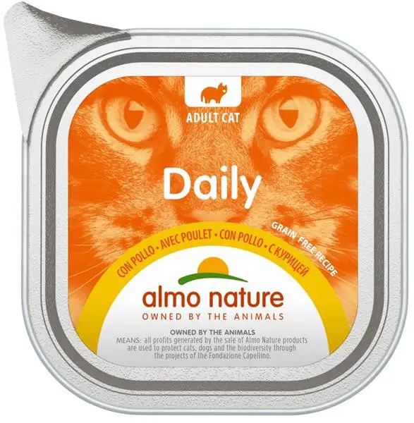 Kup Teď Almo Nature Daily Menu cat vanička kuře 100g