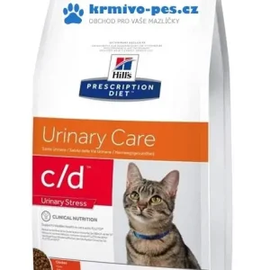 Hill's Prescription Diet Feline C/D Dry Urinary Stress 1,5 kg Novinka