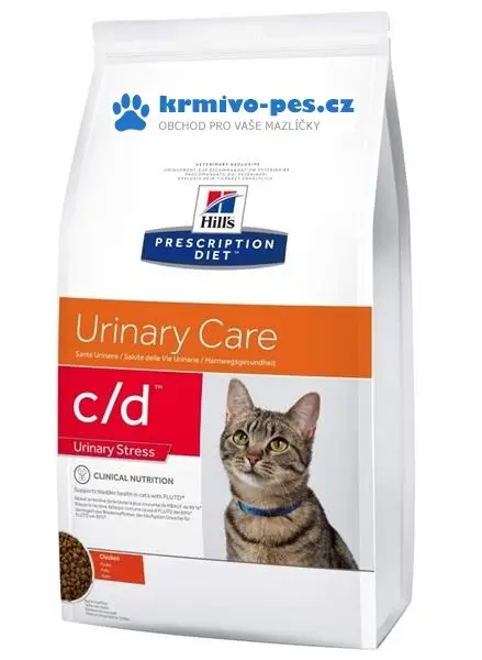 Hill's Prescription Diet Feline C/D Dry Urinary Stress 1,5 kg Novinka
