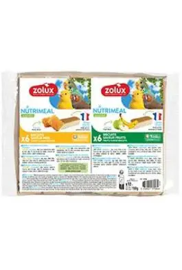 Kup Teď Pochoutka NUTRIMEAL Cookies exoti med,ovoce 2x6ks Zolux
