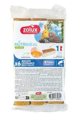 Super Cena Pochoutka NUTRIMEAL Cookies exoti domestic 6ks Zolux