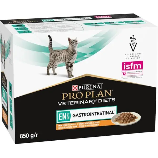 Pouze Dnes Purina PPVD Feline - EN Gastrointestinasl Chicken kapsička 10x85g
