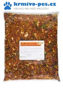 Autentický Krmivo pro Papoušky ALL MIX vaječná směs s ořechy 1kg