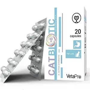 Výprodej VetaPro Cat Biotic 20 cps.